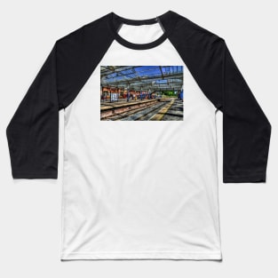 Whitley Bay Metro Station Baseball T-Shirt